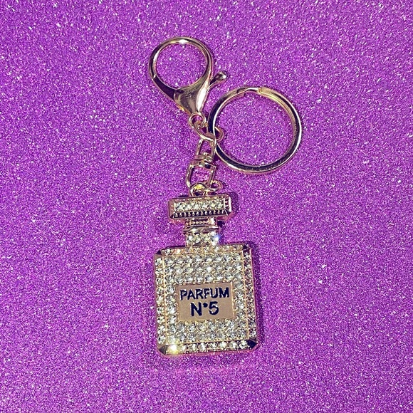 None Accessories - NEW Perfume bottle Keychain/ Purse Charm- Non Branded